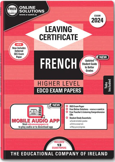 Exam Papers Leaving Cert French Higher Level Newest Edition