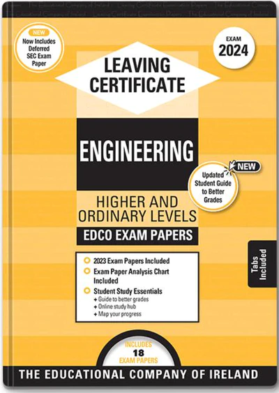 Exam Papers Leaving Cert Engineering Higher & Ordinary Levels Newest Edition