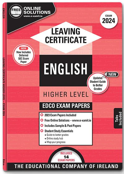 Exam Papers Leaving Cert English Higher Level Newest Edition