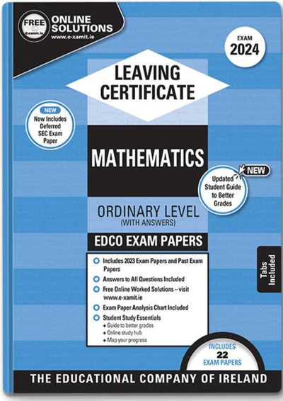 Exam Papers Leaving Cert Maths Ordinary Level Newest Edition