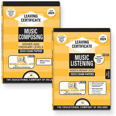Exam Papers Leaving Cert Music Higher & Ordinary Levels Newest Edition