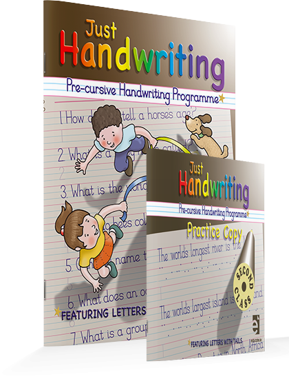JUST HANDWRITING Second Class + Practice Copy