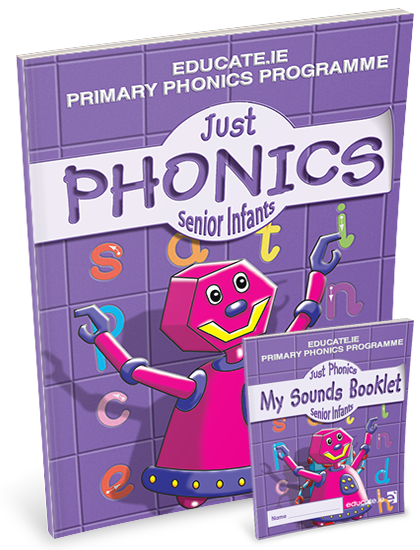 JUST PHONICS Senior Infants + Sounds Booklet