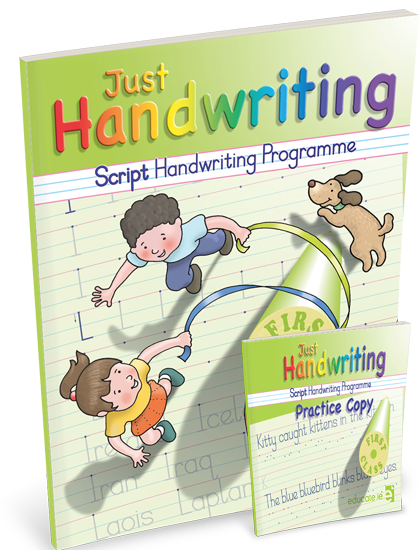 JUST HANDWRITING First Class Script + Practice Copy