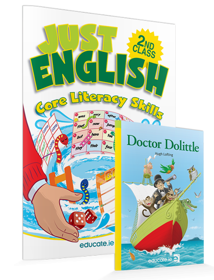 JUST ENGLISH Second Class Activity Book + FREE Storybook
