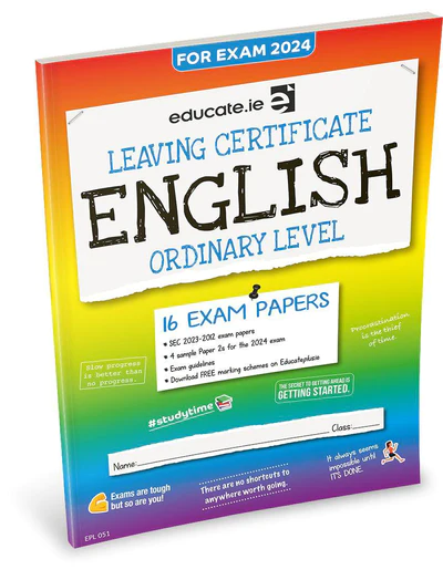 Educate.ie Exam Papers Leaving Cert English Ordinary Level Newest Edition