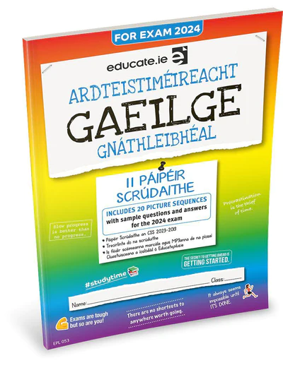 Educate.ie Exam Papers Leaving Cert Gaeilge / Irish Ordinary Level Newest Edition