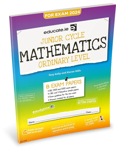 Educate.ie Exam Papers Junior Cycle Maths Ordinary Level Newest Edition