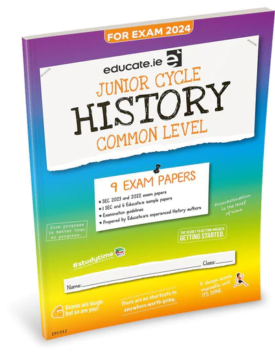 Educate.ie Exam Papers Junior Cycle History Common Level Newest Edition