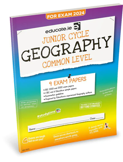 Educate.ie Exam Papers Junior Cycle Geography Common Level Newest Edition