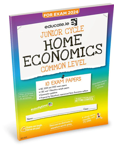 Educate.ie Exam Papers Junior Cycle Home Economics Common Level Newest Edition