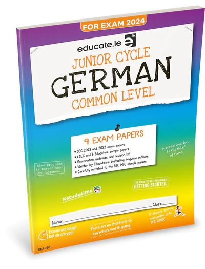 Educate.ie Exam Papers Junior Cycle German Common Level Newest Edition