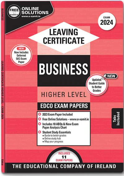 Exam Papers  Leaving Cert  Business  Higher Level  Newest Edition