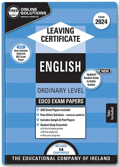 Exam Papers  Leaving Cert  English  Ordinary Level  Newest Edition