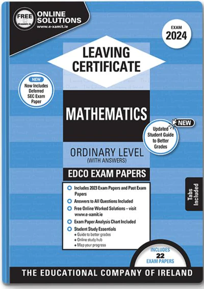 Exam Papers  Leaving Cert  Maths  Ordinary Level  Newest Edition