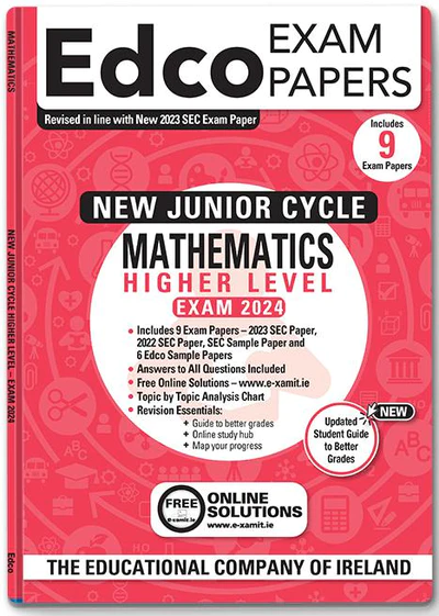 Exam Papers  Junior Cycle  Maths  Higher Level  Newest Edition