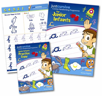 Just Cursive Junior Infants Set Bk & WB