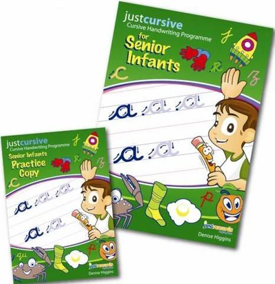 Just Cursive Senior Infants Set Bk & WB