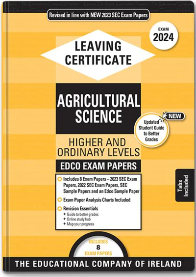 Exam Papers  Leaving Cert  Agricultural Science  Higher & Ordinary Levels  Newest Edition