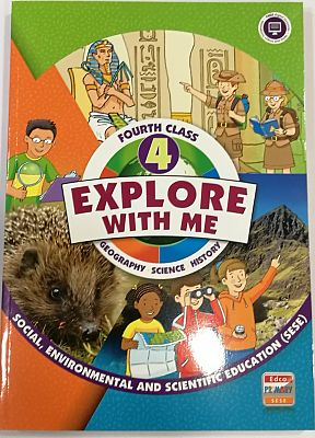 NEW Explore with Me 4 Pack (Pupil Book & Activity Book)  4th class