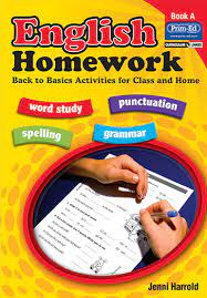 ENGLISH HOMEWORK BK A