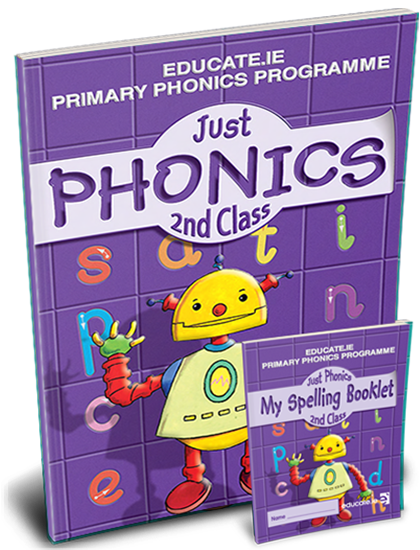 JUST PHONICS  Second Class + Sounds Booklet