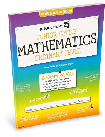 Educate.ie  Exam Papers  Junior Cycle  Maths  Ordinary Level  Newest Edition