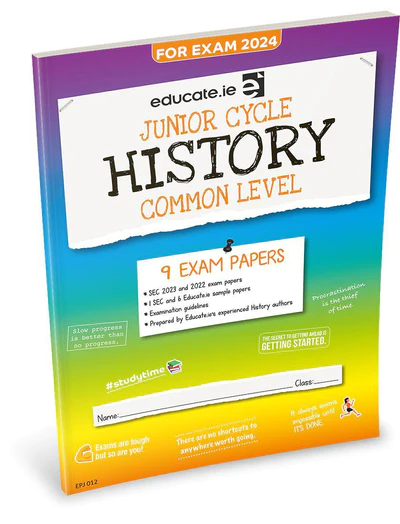 Educate.ie  Exam Papers  Junior Cycle  History  Common Level  Newest Edition