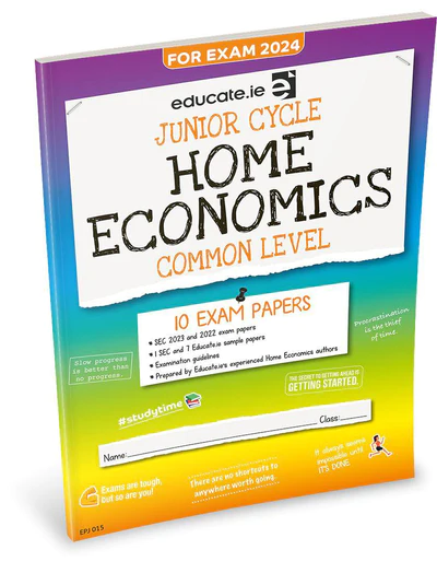 Educate.ie  Exam Papers  Junior Cycle  Home Economics  Common Level  Newest Edition