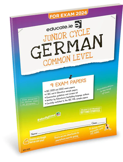 Educate.ie  Exam Papers  Junior Cycle  German  Common Level  Newest Edition